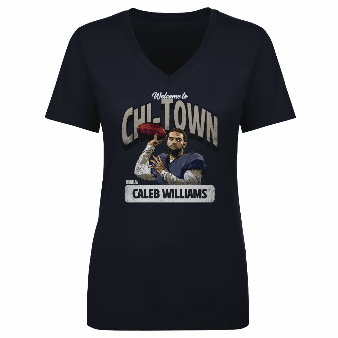 Caleb Williams Women's V-Neck T-Shirt | 500 LEVEL