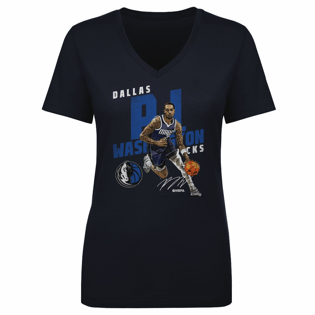 P.J. Washington Women's V-Neck T-Shirt | 500 LEVEL