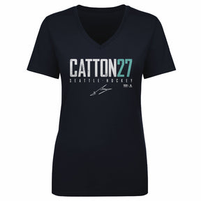 Berkly Catton Women's V-Neck T-Shirt | 500 LEVEL