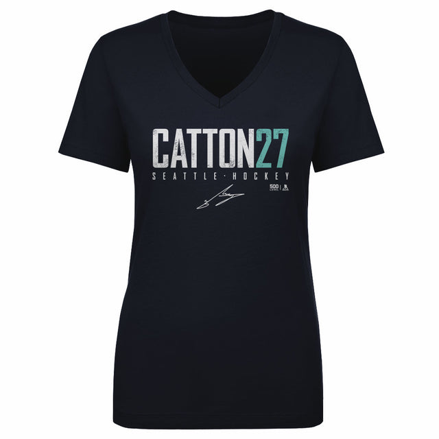 Berkly Catton Women's V-Neck T-Shirt | 500 LEVEL