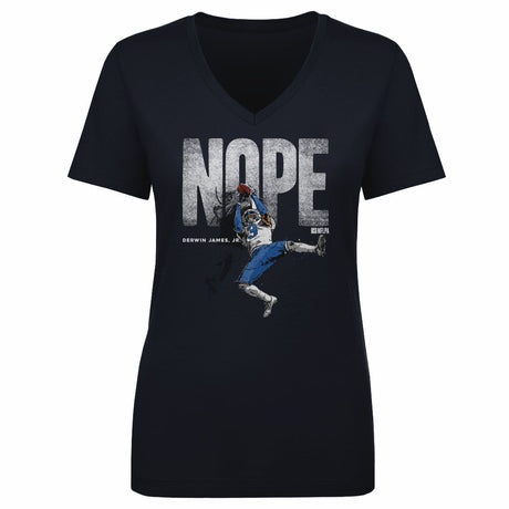 Derwin James Women's V-Neck T-Shirt | 500 LEVEL