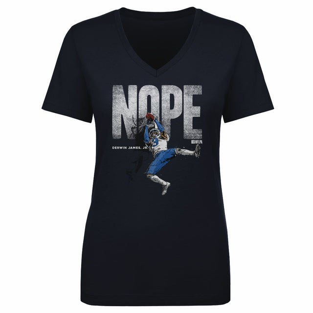 Derwin James Women's V-Neck T-Shirt | 500 LEVEL