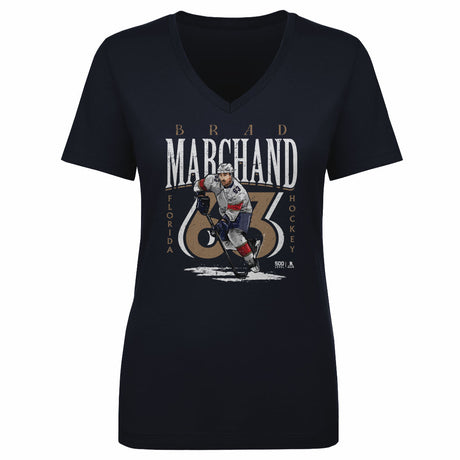 Brad Marchand Women's V-Neck T-Shirt | 500 LEVEL