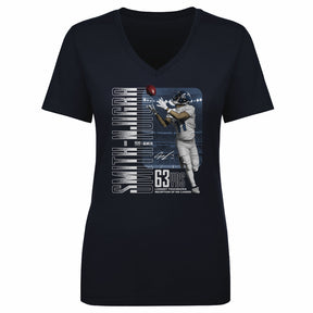 Jaxon Smith-Njigba Women's V-Neck T-Shirt | 500 LEVEL