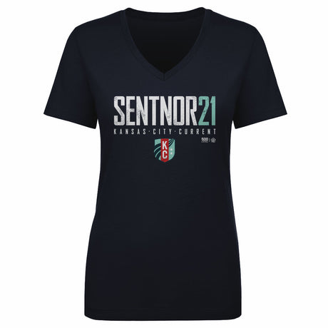 Ally Sentnor Women's V-Neck T-Shirt | 500 LEVEL