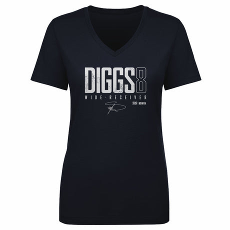 Stefon Diggs Women's V-Neck T-Shirt | 500 LEVEL
