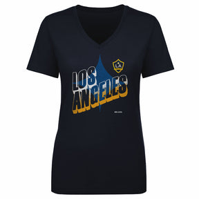 LA Galaxy Women's V-Neck T-Shirt | 500 LEVEL