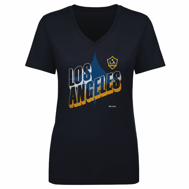 LA Galaxy Women's V-Neck T-Shirt | 500 LEVEL