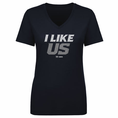 Stefon Diggs Women's V-Neck T-Shirt | 500 LEVEL