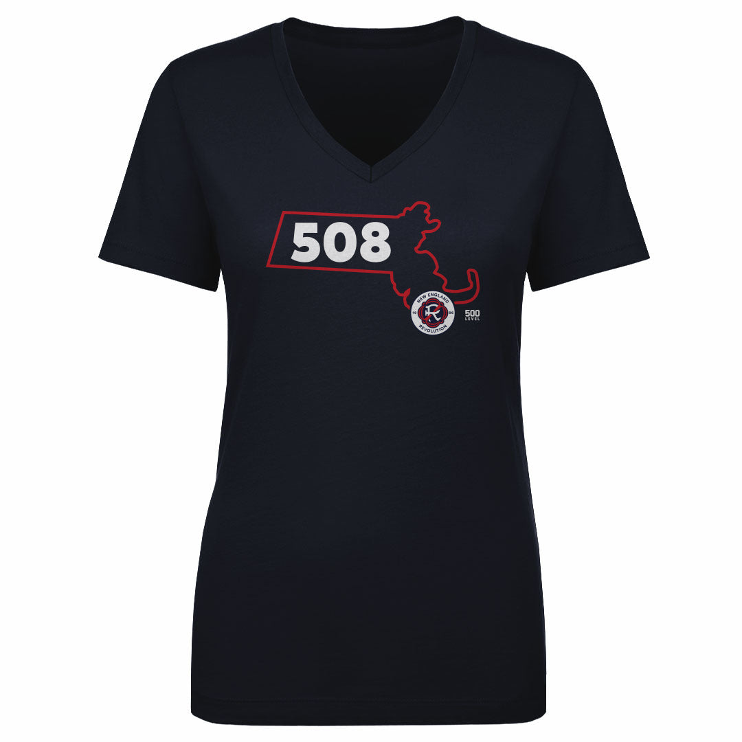 New England Revolution Women's V-Neck T-Shirt | 500 LEVEL