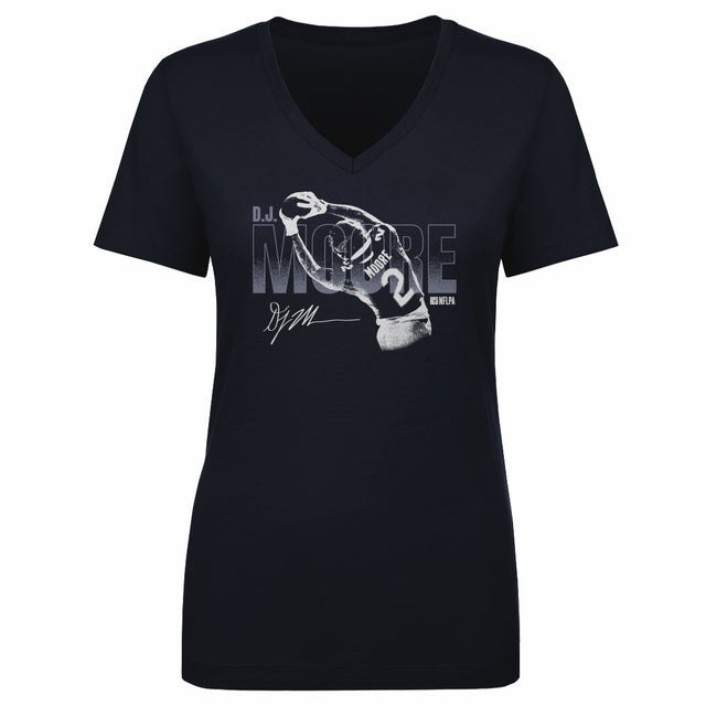 D.J. Moore Women's V-Neck T-Shirt | 500 LEVEL