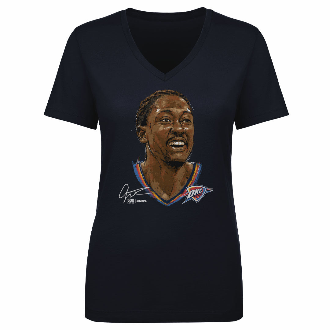 Jalen Williams Women's V-Neck T-Shirt | 500 LEVEL