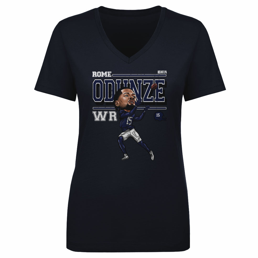 Rome Odunze Women's V-Neck T-Shirt | 500 LEVEL