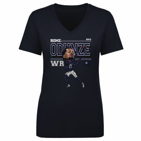Rome Odunze Women's V-Neck T-Shirt | 500 LEVEL