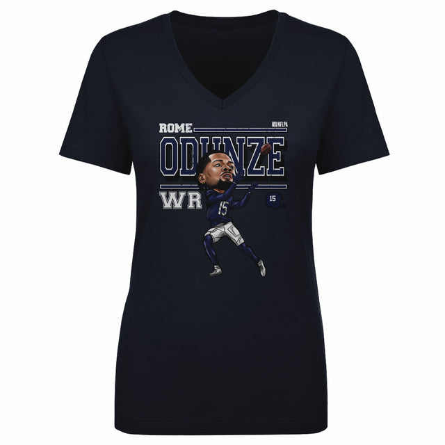 Rome Odunze Women's V-Neck T-Shirt | 500 LEVEL