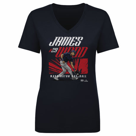 James Wood Women's V-Neck T-Shirt | 500 LEVEL