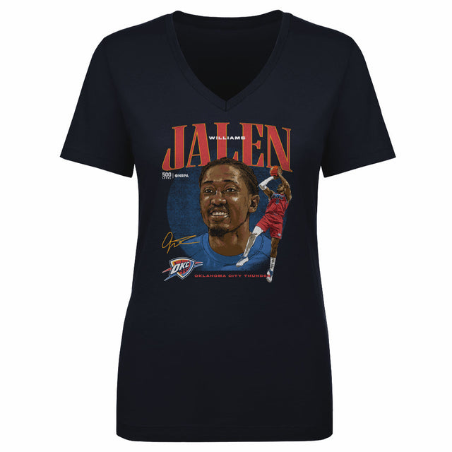 Jalen Williams Women's V-Neck T-Shirt | 500 LEVEL