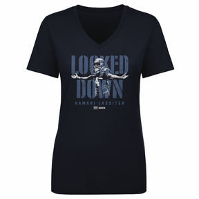 Kamari Lassiter Women's V-Neck T-Shirt | 500 LEVEL