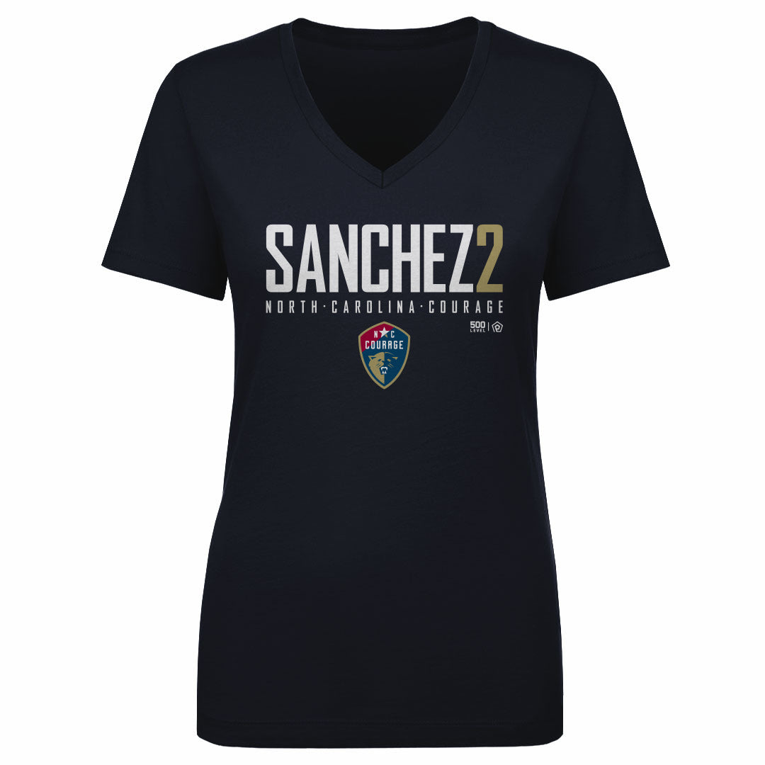 Ashley Sanchez Women's V-Neck T-Shirt | 500 LEVEL