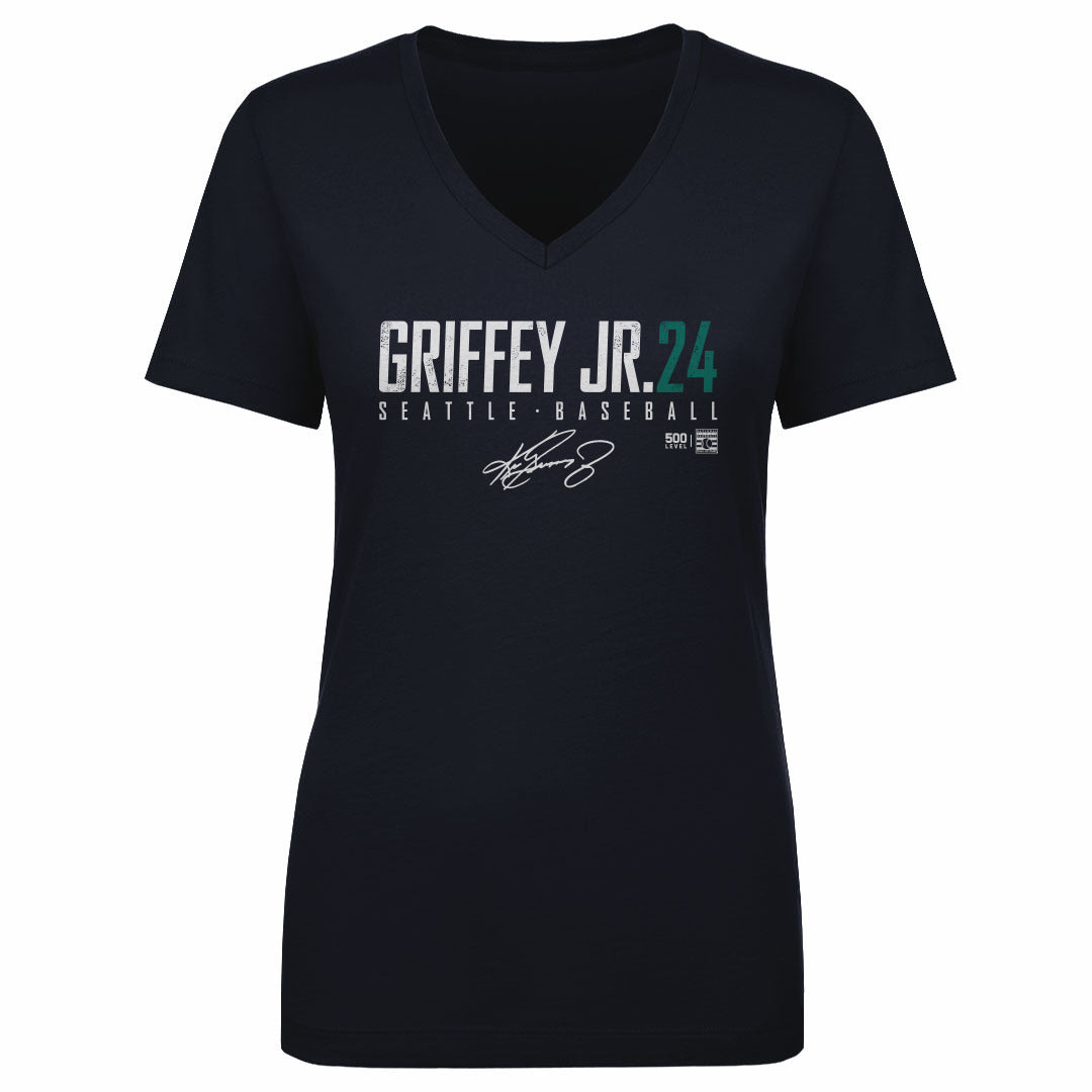 Ken Griffey Jr. Women's V-Neck T-Shirt | 500 LEVEL