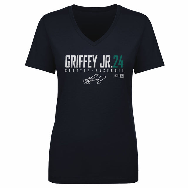 Ken Griffey Jr. Women's V-Neck T-Shirt | 500 LEVEL