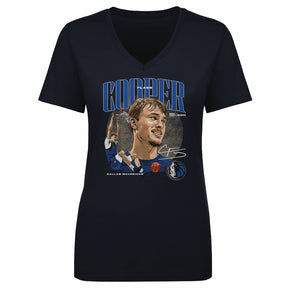 Cooper Flagg Women's V-Neck T-Shirt | 500 LEVEL