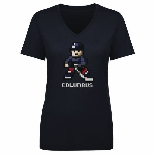 Columbus Hockey Women's V-Neck T-Shirt | 500 LEVEL