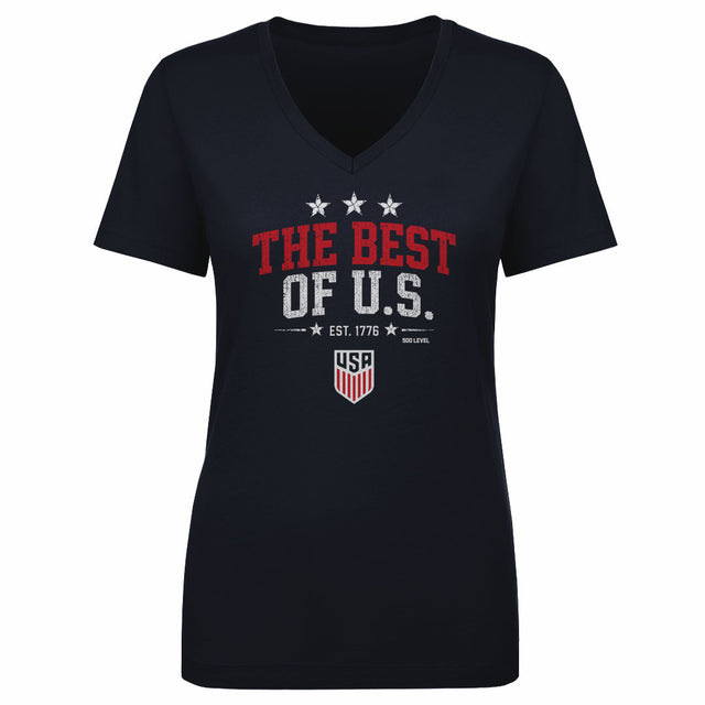 USMNT Women's V-Neck T-Shirt | 500 LEVEL