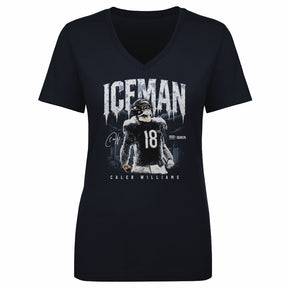 Caleb Williams Women's V-Neck T-Shirt | 500 LEVEL