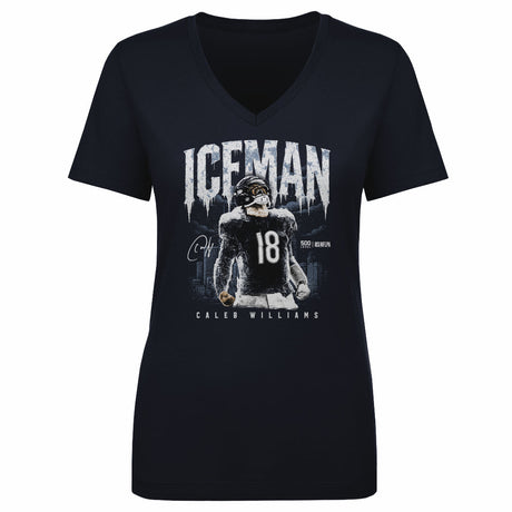 Caleb Williams Women's V-Neck T-Shirt | 500 LEVEL