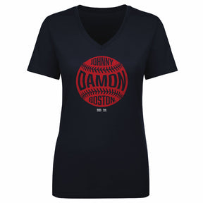 Johnny Damon Women's V-Neck T-Shirt | 500 LEVEL