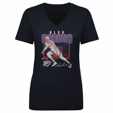 Alex Caruso Women's V-Neck T-Shirt | 500 LEVEL