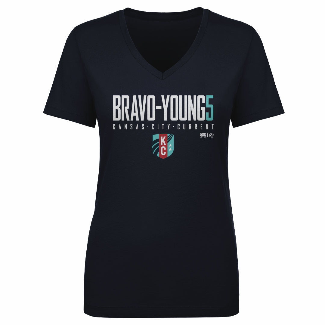 Ellie Bravo-Young Women's V-Neck T-Shirt | 500 LEVEL