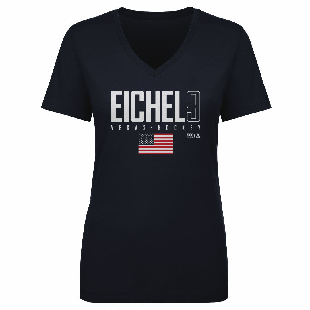 Jack Eichel Women's V-Neck T-Shirt | 500 LEVEL