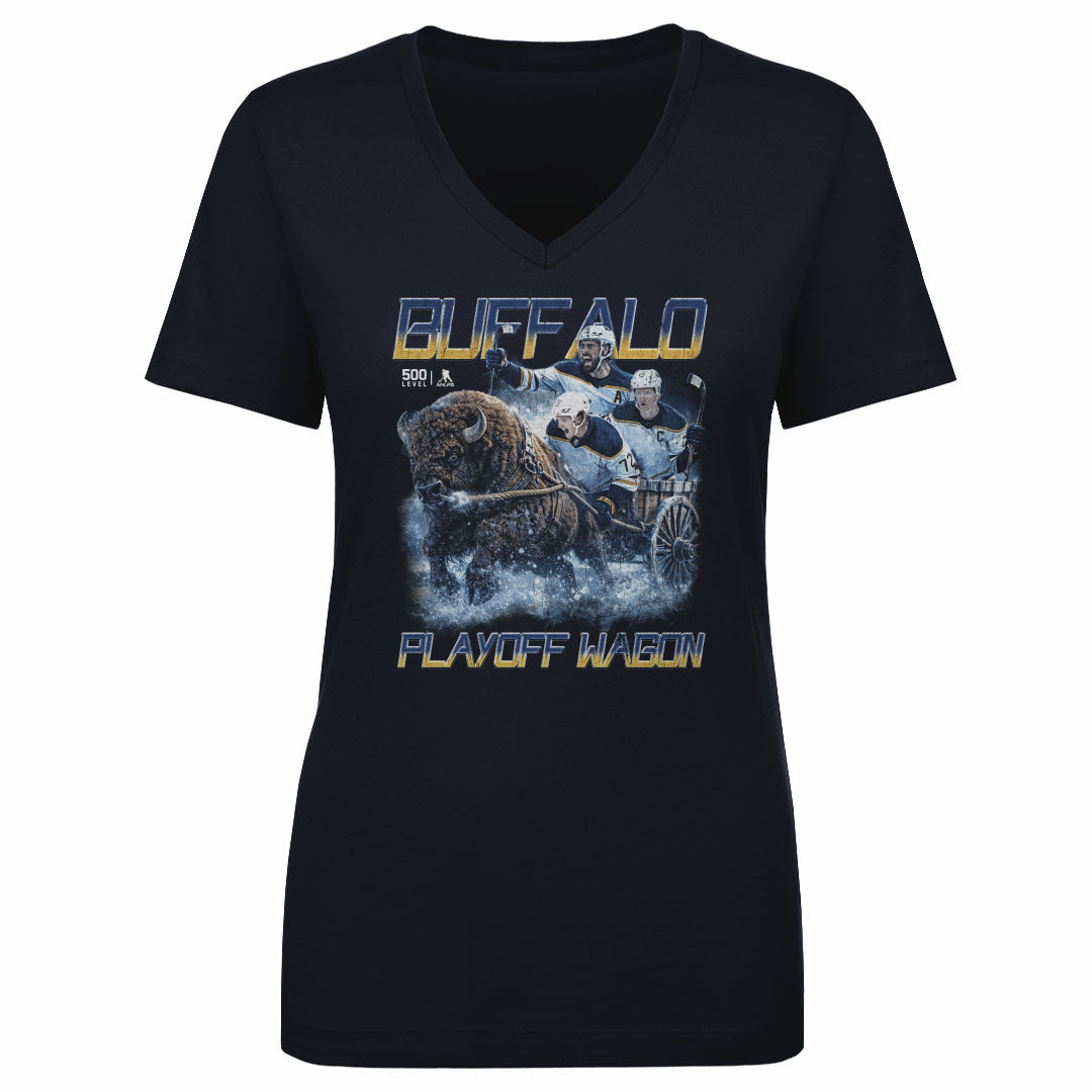 Buffalo Hockey Women's V-Neck T-Shirt | 500 LEVEL