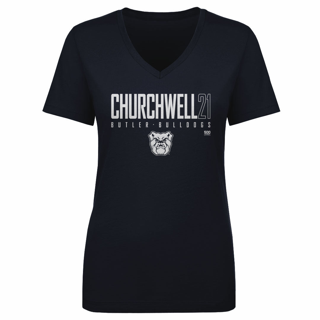 Grace Churchwell Women's V-Neck T-Shirt | 500 LEVEL