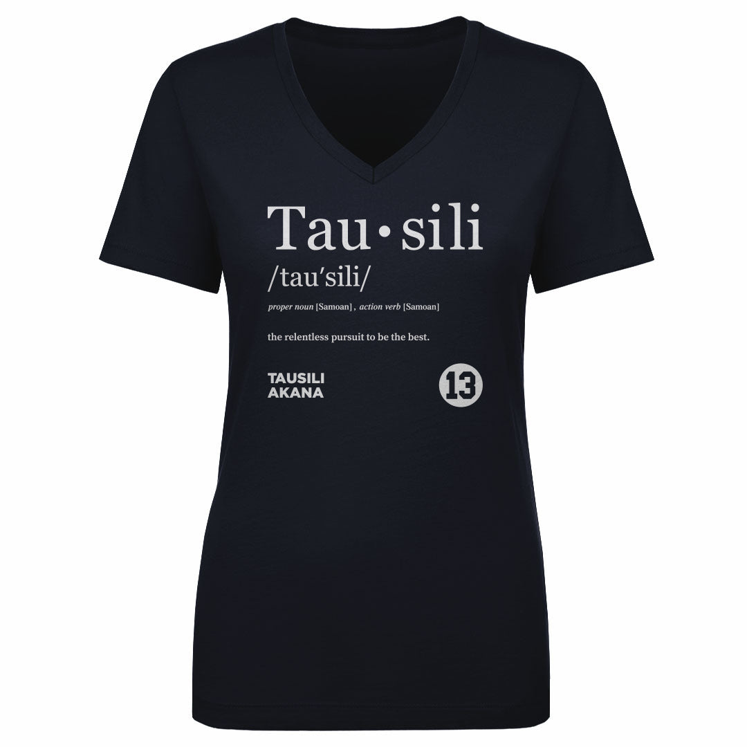 Tausili Akana Women's V-Neck T-Shirt | 500 LEVEL