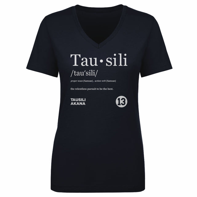 Tausili Akana Women's V-Neck T-Shirt | 500 LEVEL