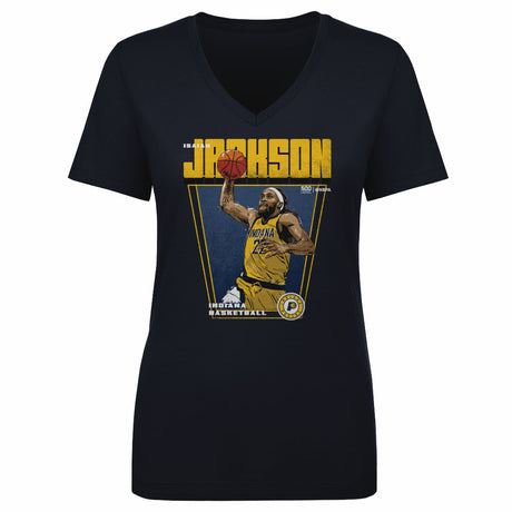 Isaiah Jackson Women's V-Neck T-Shirt | 500 LEVEL