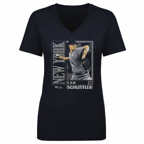Cam Schlittler Women's V-Neck T-Shirt | 500 LEVEL