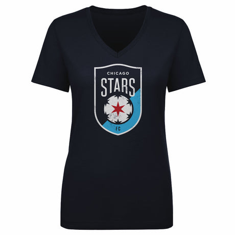 Chicago Stars FC Women's V-Neck T-Shirt | 500 LEVEL