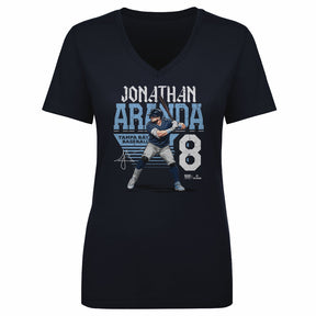 Jonathan Aranda Women's V-Neck T-Shirt | 500 LEVEL
