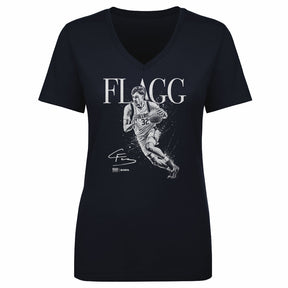 Cooper Flagg Women's V-Neck T-Shirt | 500 LEVEL