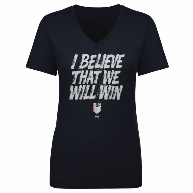 USMNT Women's V-Neck T-Shirt | 500 LEVEL
