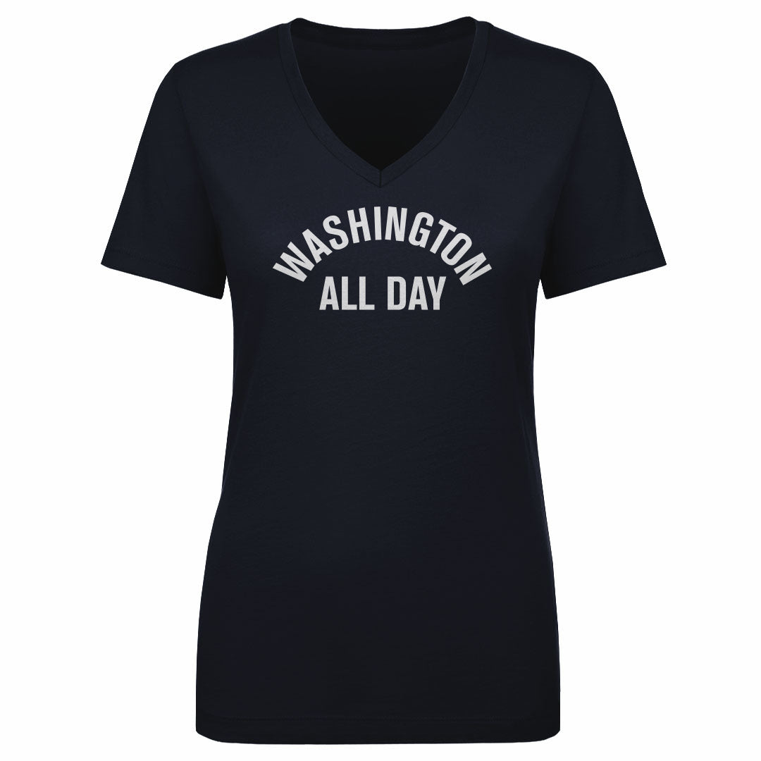 Washington D.C. Women's V-Neck T-Shirt | 500 LEVEL