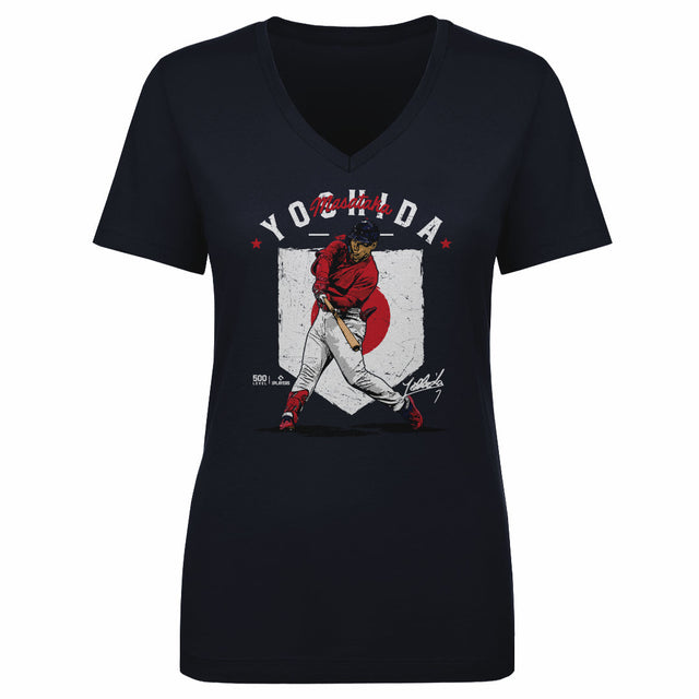 Masataka Yoshida Women's V-Neck T-Shirt | 500 LEVEL