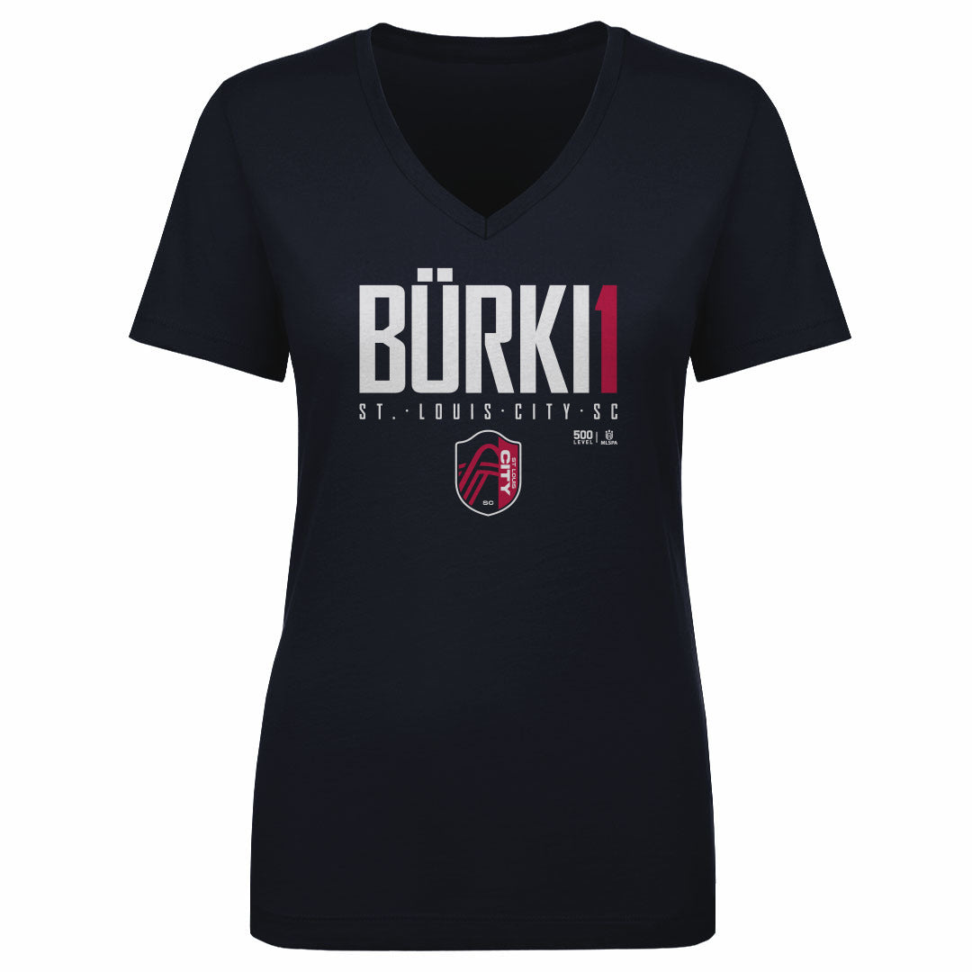 Roman Burki Women's V-Neck T-Shirt | 500 LEVEL
