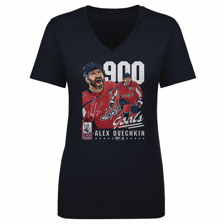 Alex Ovechkin Women's V-Neck T-Shirt | 500 LEVEL