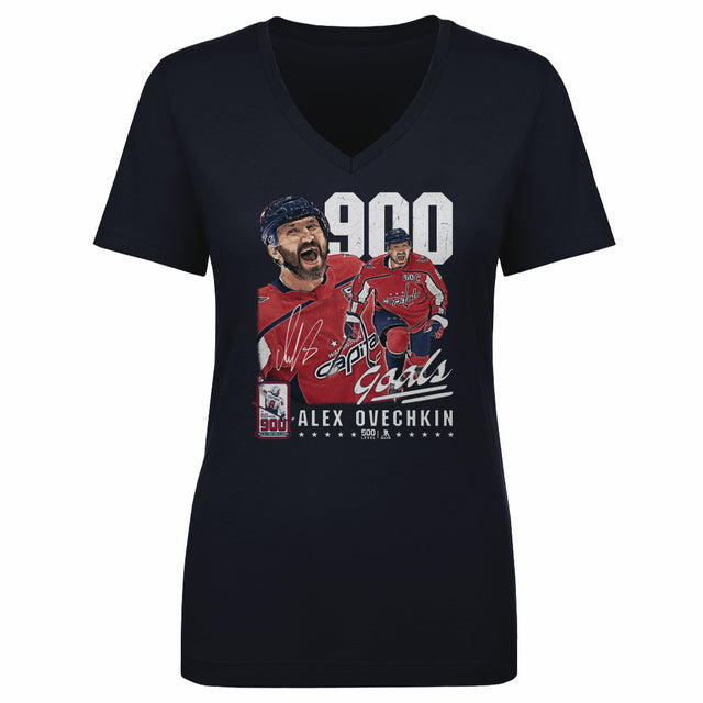 Alex Ovechkin Women's V-Neck T-Shirt | 500 LEVEL