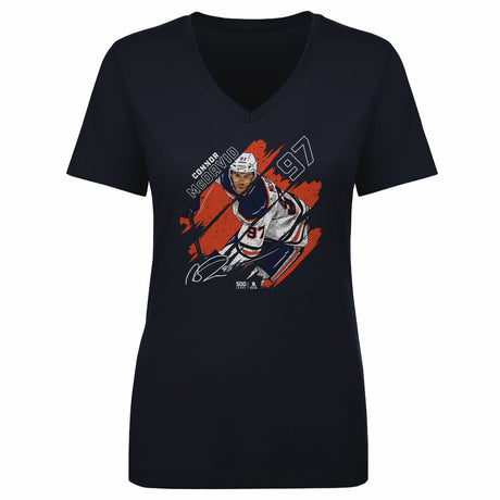 Connor McDavid Women's V-Neck T-Shirt | 500 LEVEL